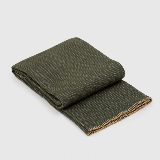одеяло с памук атлас зелено