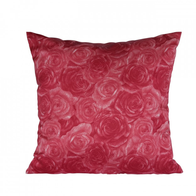 декоративна възглавница с цип рози