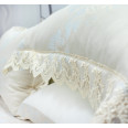 луксозен спален комплект с олекотена завивка модал шарлот калъфки обкрайчване