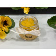 декоративна свещ от пчелен восък ръчна изработка