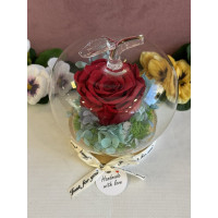 Естествена вечна роза J16