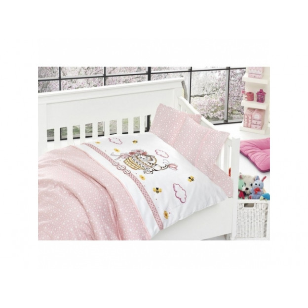 Бебешко спално бельо - Кити пембе