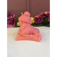 Ароматна свещ от соев и пчелен восък Бебе М651