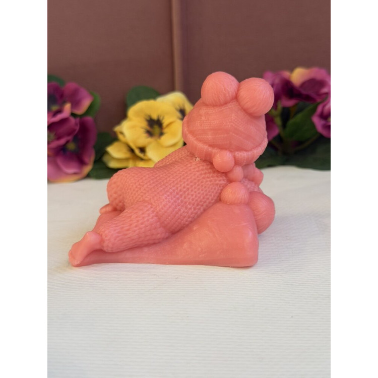 Ароматна свещ от соев и пчелен восък Бебе М651