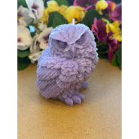 Ароматна свещ от соев и пчелен восък Бухал М716