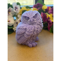 Ароматна свещ от соев и пчелен восък Бухал М716