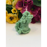 Ароматна свещ от соев и пчелен восък Дядо Коледа М562