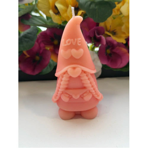 Ароматна свещ от соев и пчелен восък Джудже М524