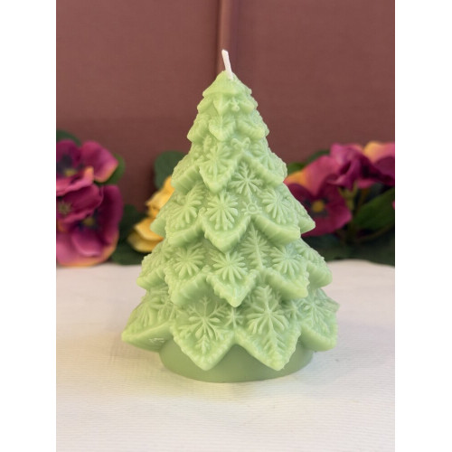 Ароматна свещ от соев и пчелен восък Елха М653