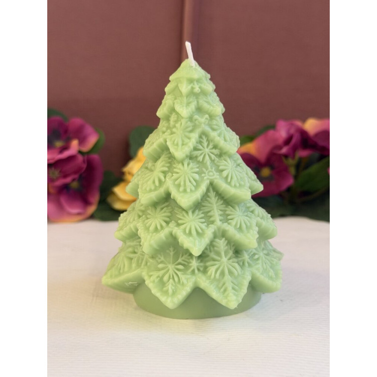 Ароматна свещ от соев и пчелен восък Елха М653