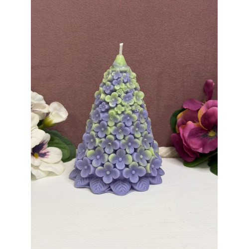 Ароматна свещ от соев и пчелен восък Елха М660