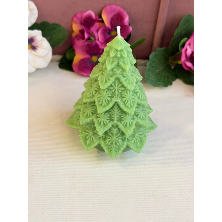 Ароматна свещ от соев и пчелен восък Елха М663