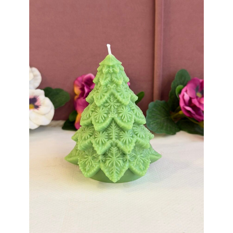 Ароматна свещ от соев и пчелен восък Елха М663