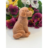 Ароматна свещ от соев и пчелен восък Голдън Ретривър М607