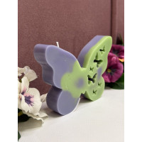 Ароматна свещ от соев и пчелен восък Голяма Пеперуда М659