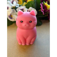 Ароматна свещ от соев и пчелен восък Коте М718