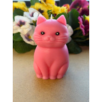 Ароматна свещ от соев и пчелен восък Коте М718