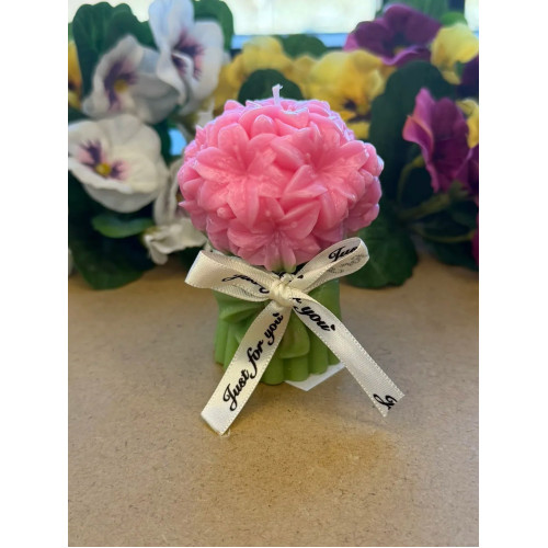 Ароматна свещ от соев и пчелен восък Лилиум М657