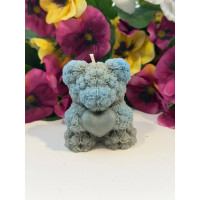 Ароматна свещ от соев и пчелен восък Мече М555