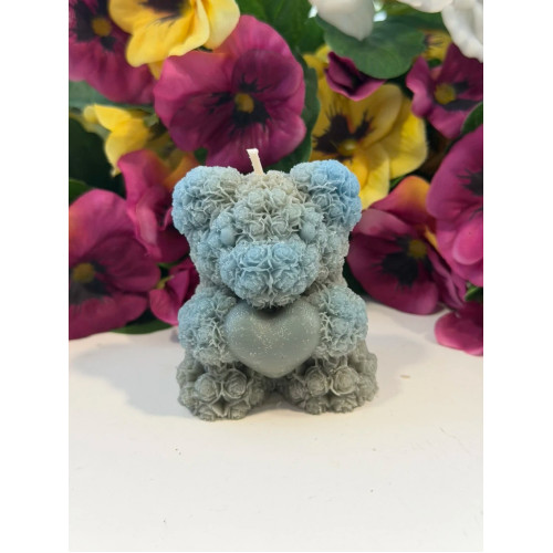 Ароматна свещ от соев и пчелен восък Мече М555