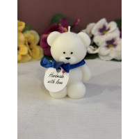 Ароматна свещ от соев и пчелен восък Мече М644