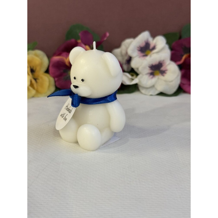 Ароматна свещ от соев и пчелен восък Мече М644