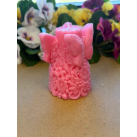 Ароматна свещ от соев и пчелен восък Пеперуди М650