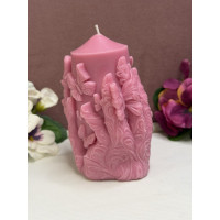 Ароматна свещ от соев и пчелен восък Пеперуди М658