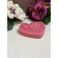 Ароматна свещ от соев и пчелен восък Сърце М661