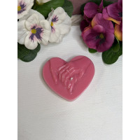 Ароматна свещ от соев и пчелен восък Сърце М661