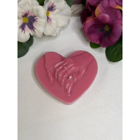 Ароматна свещ от соев и пчелен восък Сърце М661