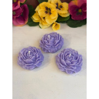 Ароматна свещ от соев и пчелен восък Цвете М655