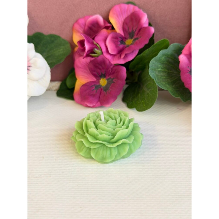 Ароматна свещ от соев и пчелен восък Цвете М662