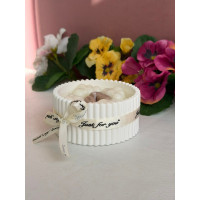 Ароматна свещ от соев и пчелен восък в кашпа М664