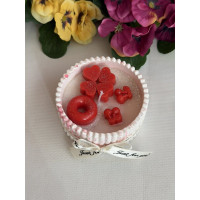 Ароматна свещ от соев и пчелен восък в кашпа М666