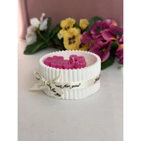 Ароматна свещ от соев и пчелен восък в кашпа М668