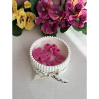 Ароматна свещ от соев и пчелен восък в кашпа М668