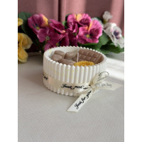 Ароматна свещ от соев и пчелен восък в кашпа М671