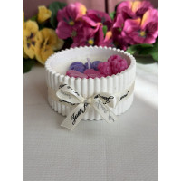 Ароматна свещ от соев и пчелен восък в кашпа М672