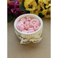 Ароматна свещ от соев и пчелен восък в кашпа М676