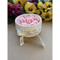 Ароматна свещ от соев и пчелен восък в кашпа М679