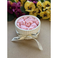 Ароматна свещ от соев и пчелен восък в кашпа М679