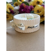 Ароматна свещ от соев и пчелен восък в кашпа М680