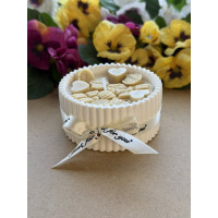 Ароматна свещ от соев и пчелен восък в кашпа М681