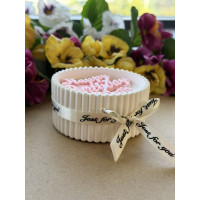 Ароматна свещ от соев и пчелен восък в кашпа М682