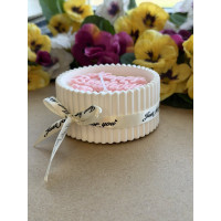 Ароматна свещ от соев и пчелен восък в кашпа М682