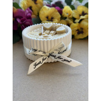 Ароматна свещ от соев и пчелен восък в кашпа М683