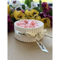 Ароматна свещ от соев и пчелен восък в кашпа М684