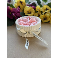 Ароматна свещ от соев и пчелен восък в кашпа М684