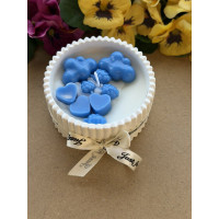 Ароматна свещ от соев и пчелен восък в кашпа М686